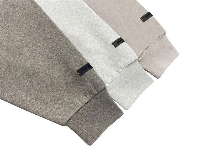 🦋 、Hot Sale🦋 128 【 】Fear of God Essentials SS 25 Classic Hoodie Same Style 2025 Size：XS-XL ： Heather Stone Brown TIMBER Homestad Heather Black JET BLACK